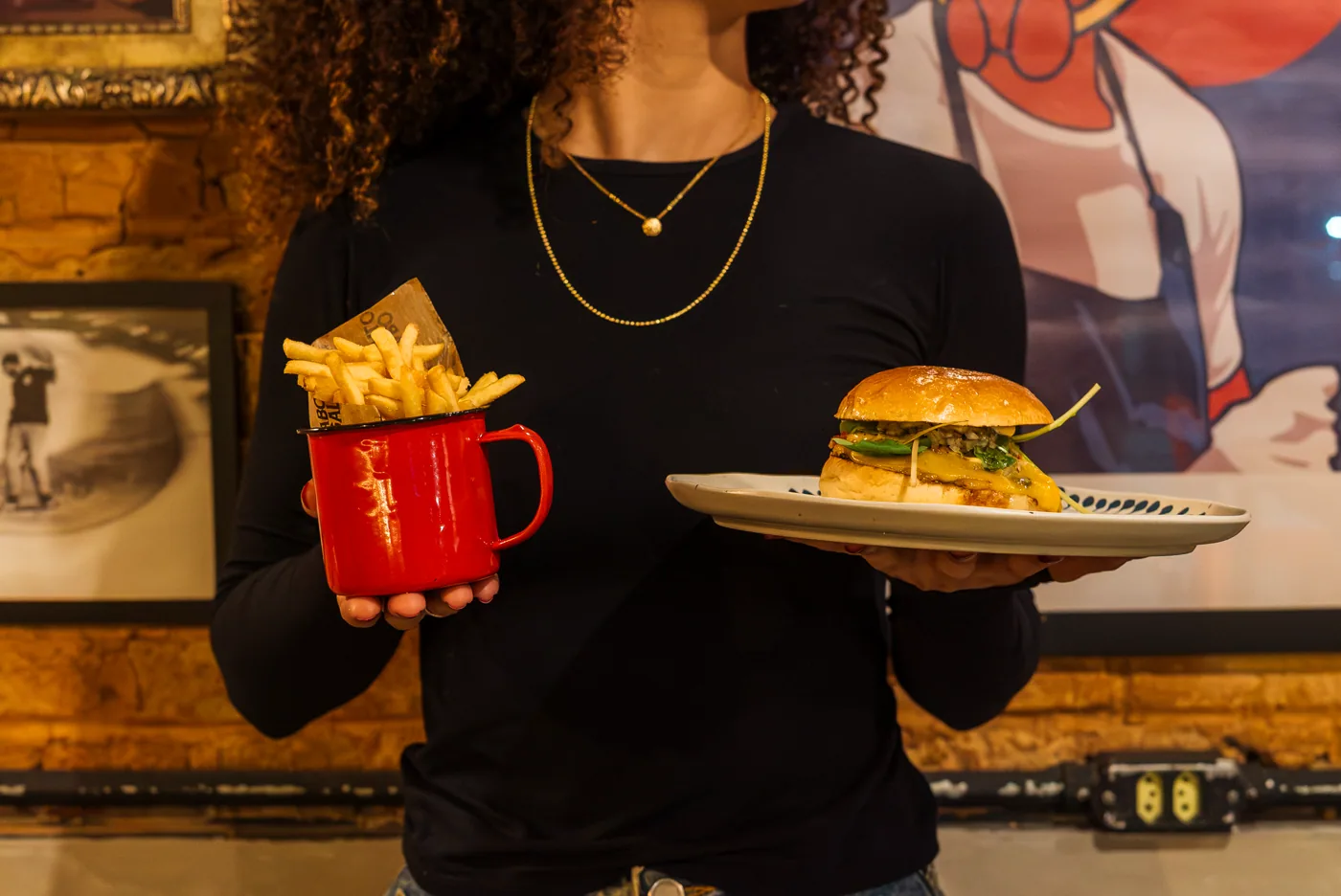 Foto produzida com gastronomia e lifestyle